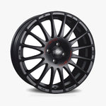 OZ SUPERTURISMO GT — Matt Black + Red Lettering