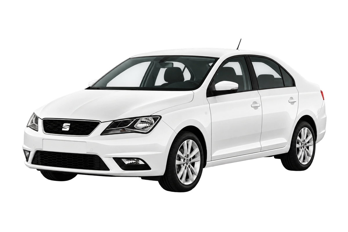 Witte Seat Toledo NH, schuin van voren