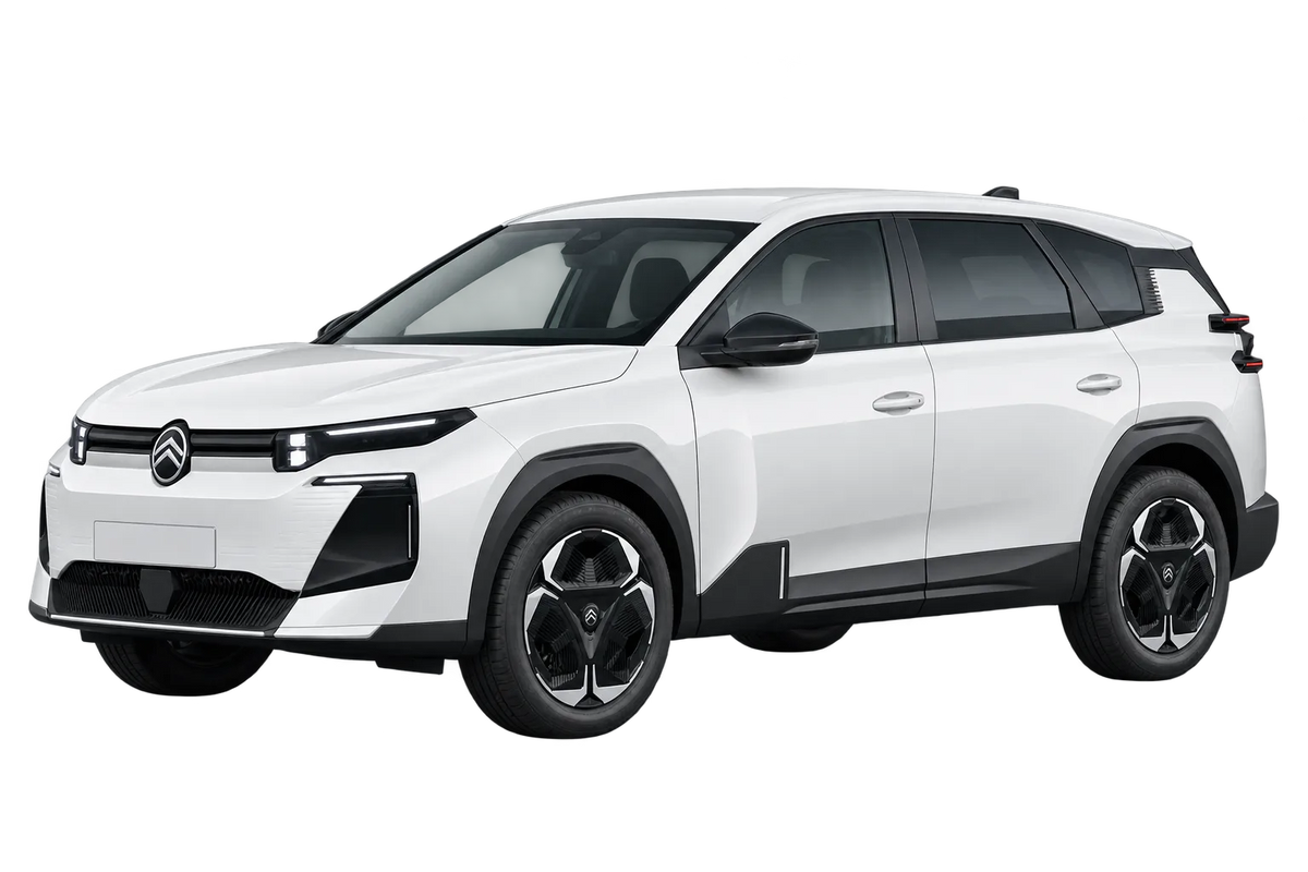 Witte Citroen C5 Aircross K Plug-In Hybrid & Elektro 104 kW - 110 kW, schuin van voren