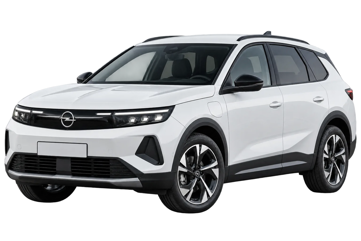 Witte Opel Grandland K PLUG-IN HYBRID / Mit Lochkreis 5x114.3, schuin van voren