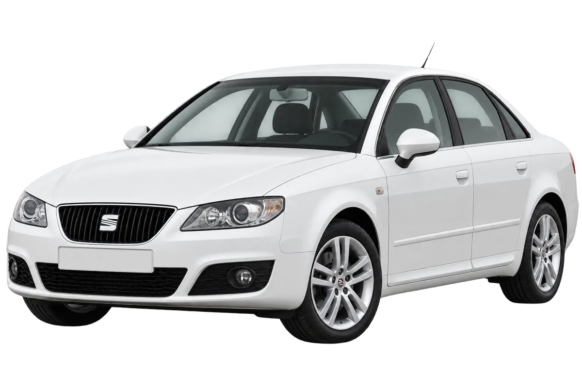 Witte Seat Exeo 3R, 3RN, schuin van voren